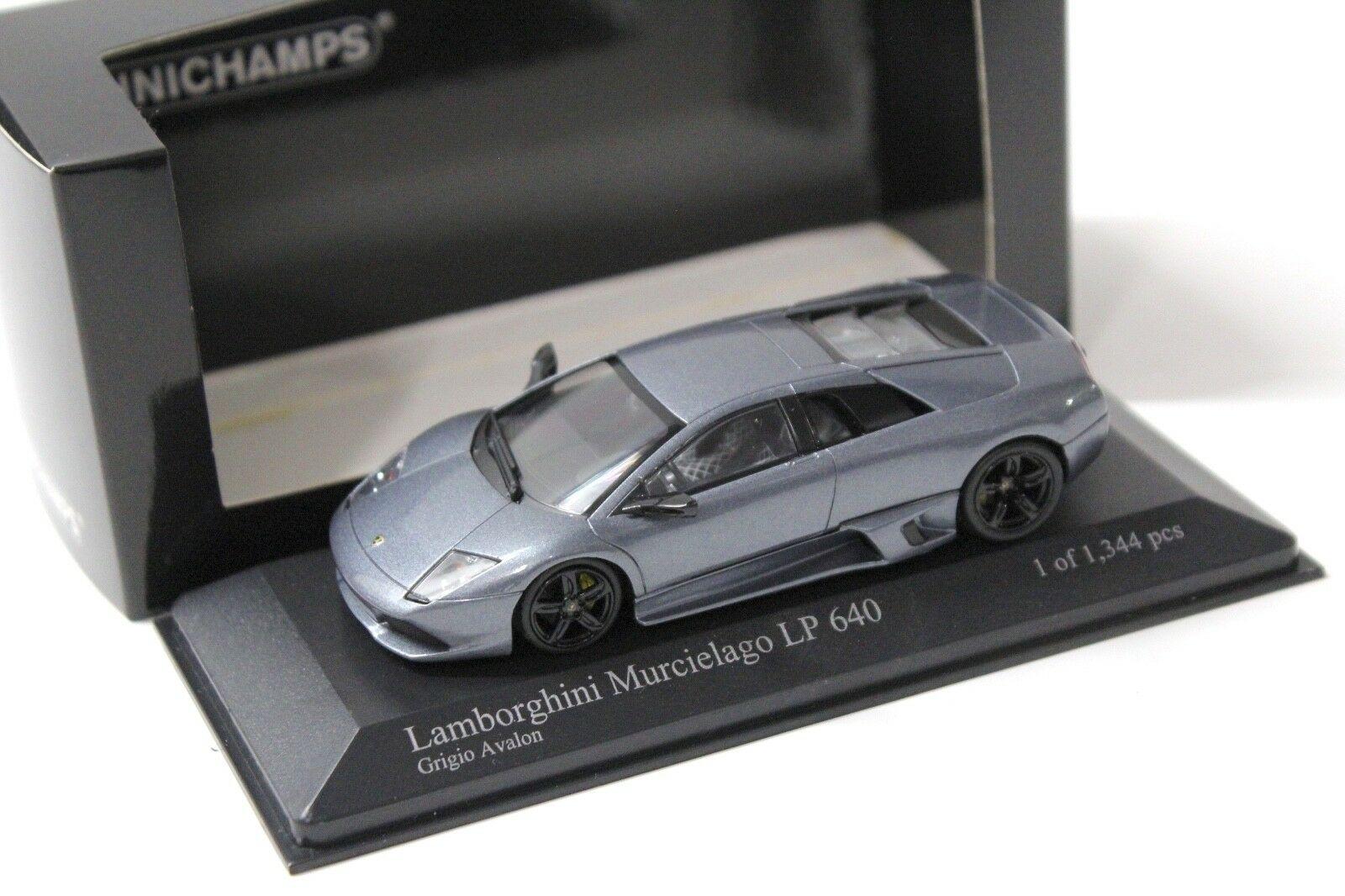 ID 41333 orig 1.jpg 1:43 Minichamps Lamborghini Murcielago LP 640 grey metallic