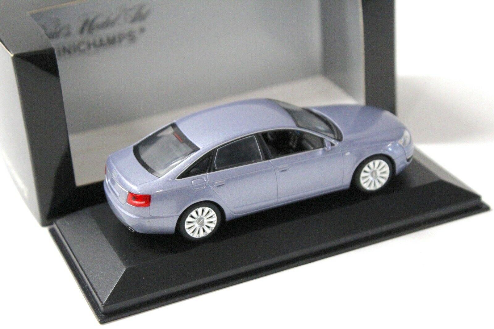 1:43 Minichamps Audi A6 Limousine (C6) Akoya silver