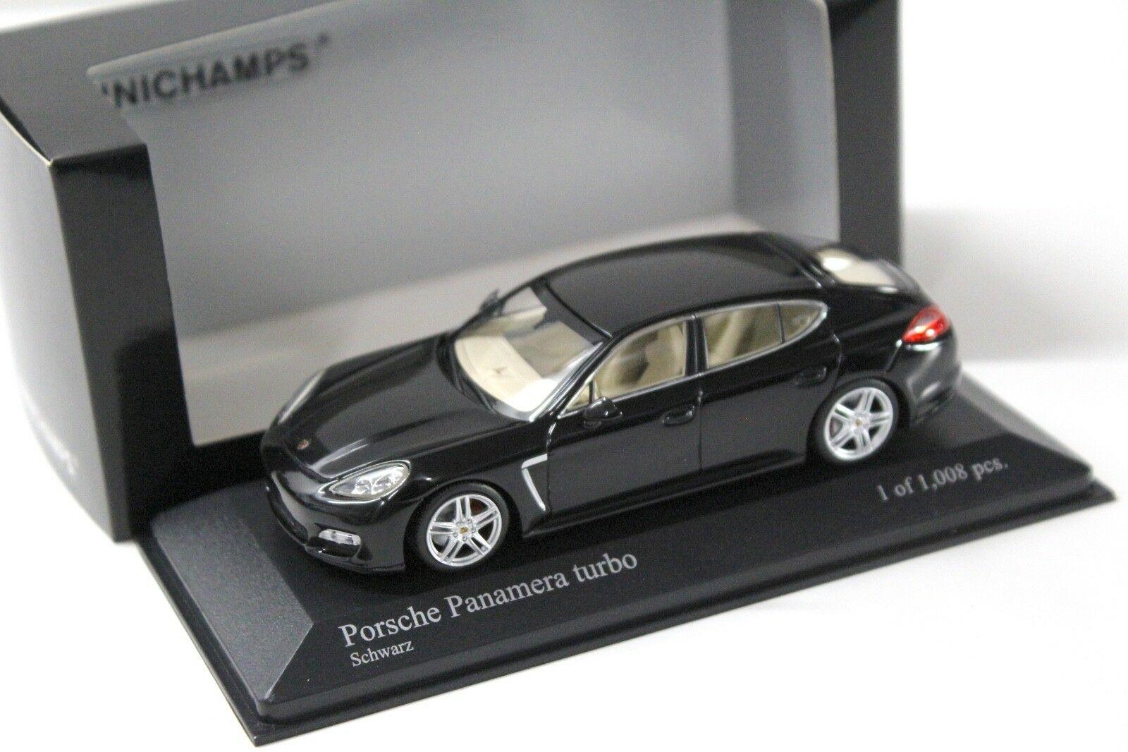 ID 41690 orig.jpg 1:43 Minichamps Porsche Panamera Turbo black