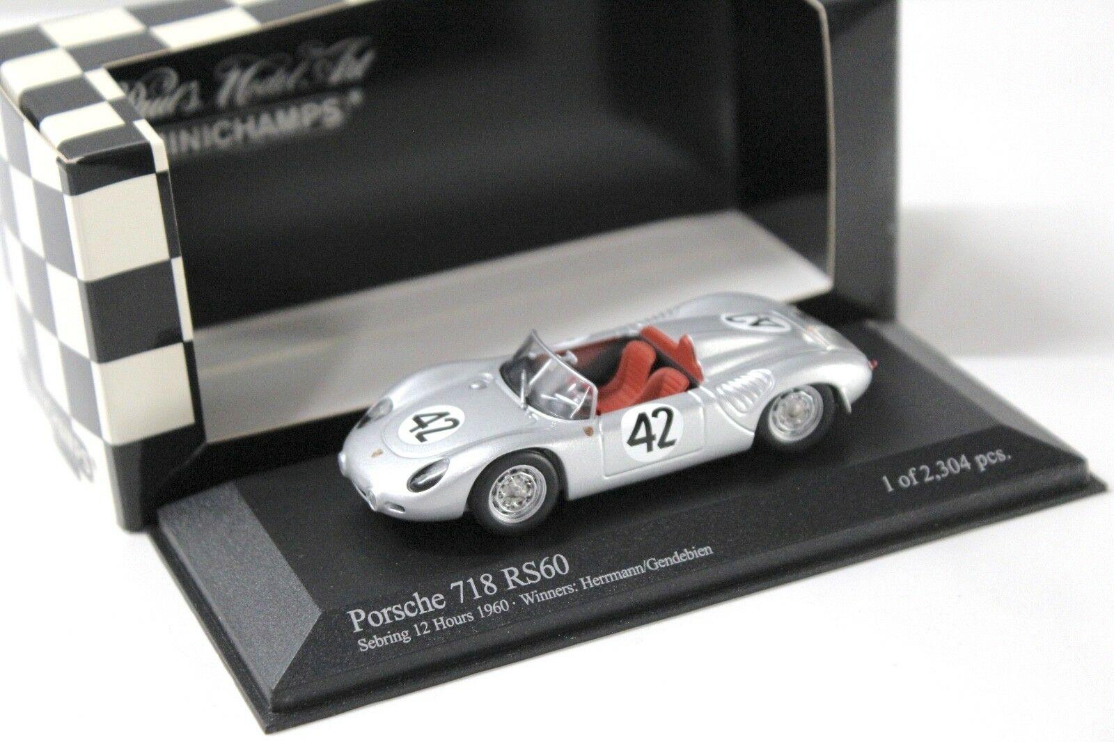 ID 41694 orig.jpg 1:43 Minichamps Porsche 718 RS60 Sebring 12 Hours #42