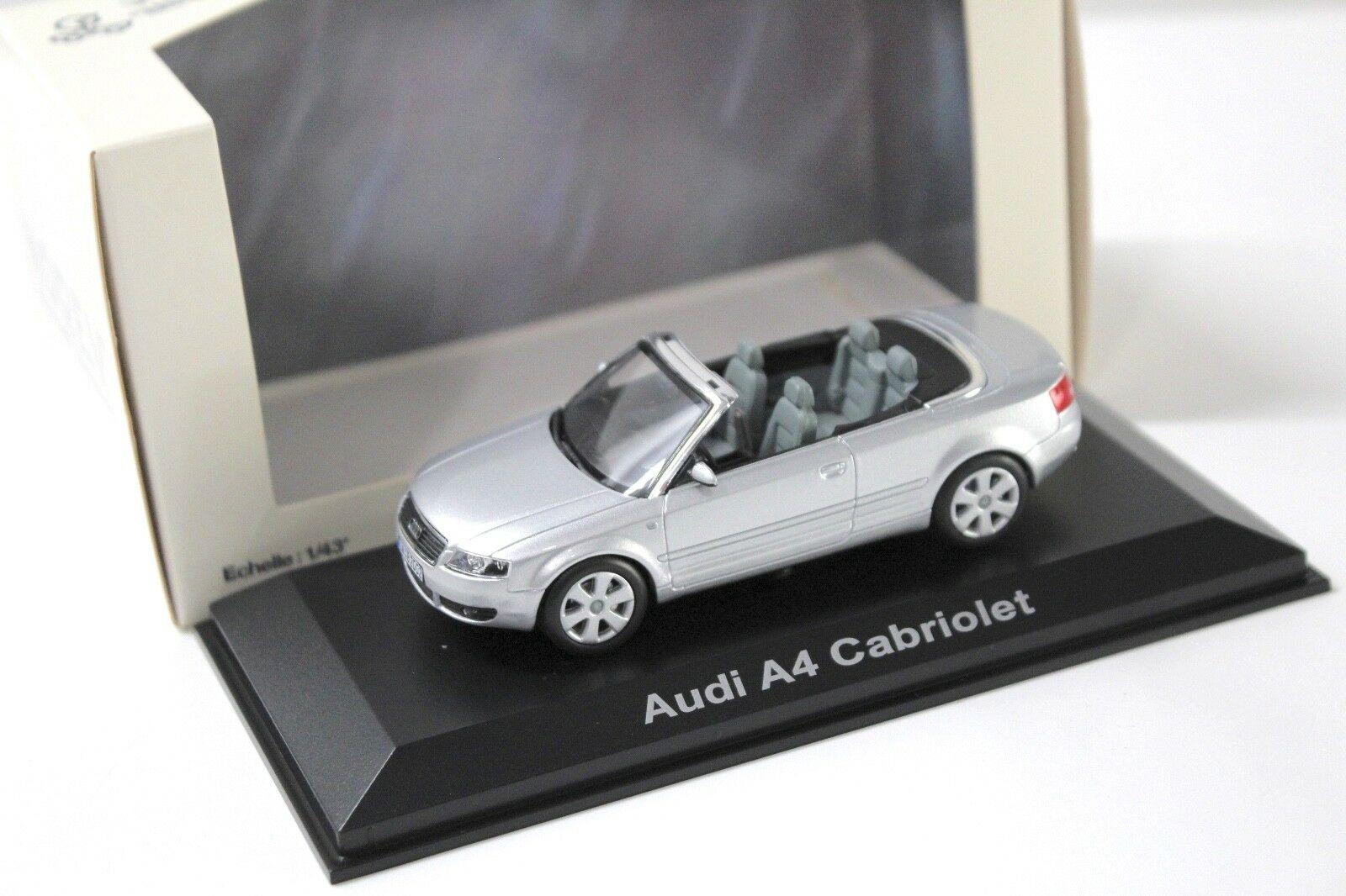 ID 41842 orig 1.jpg 1:43 Norev Audi A4 Cabriolet silver