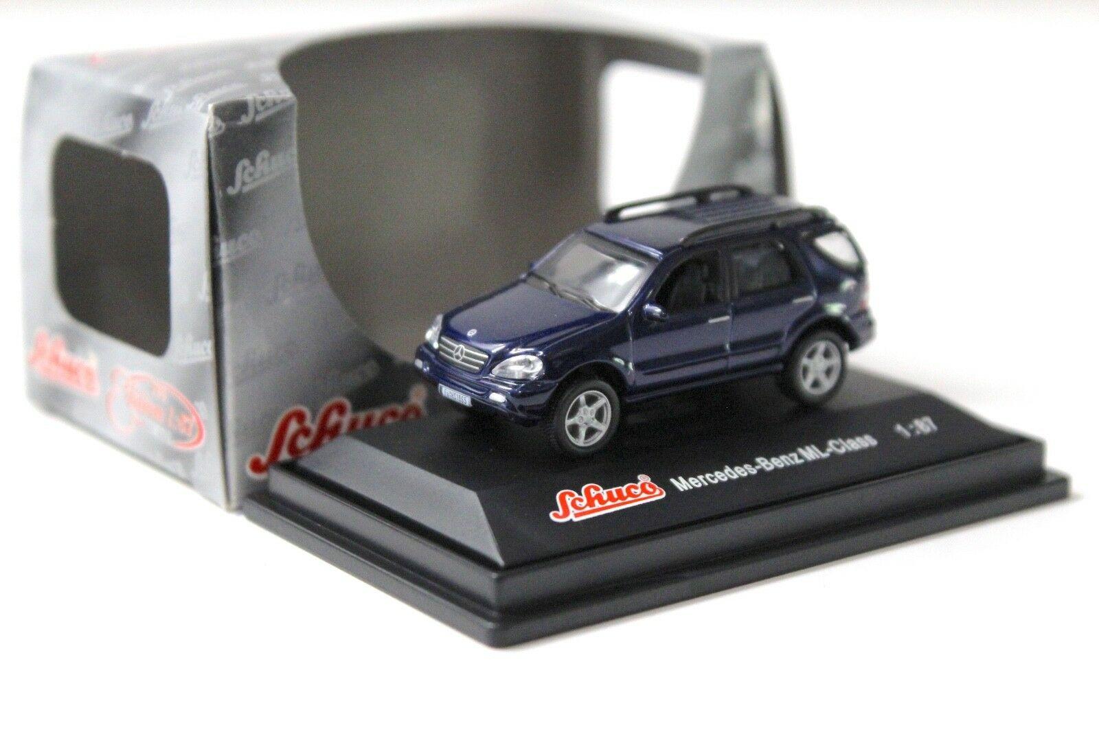 ID 42551 orig.jpg 1:87 Schuco Mercedes ML-Klasse dark blue
