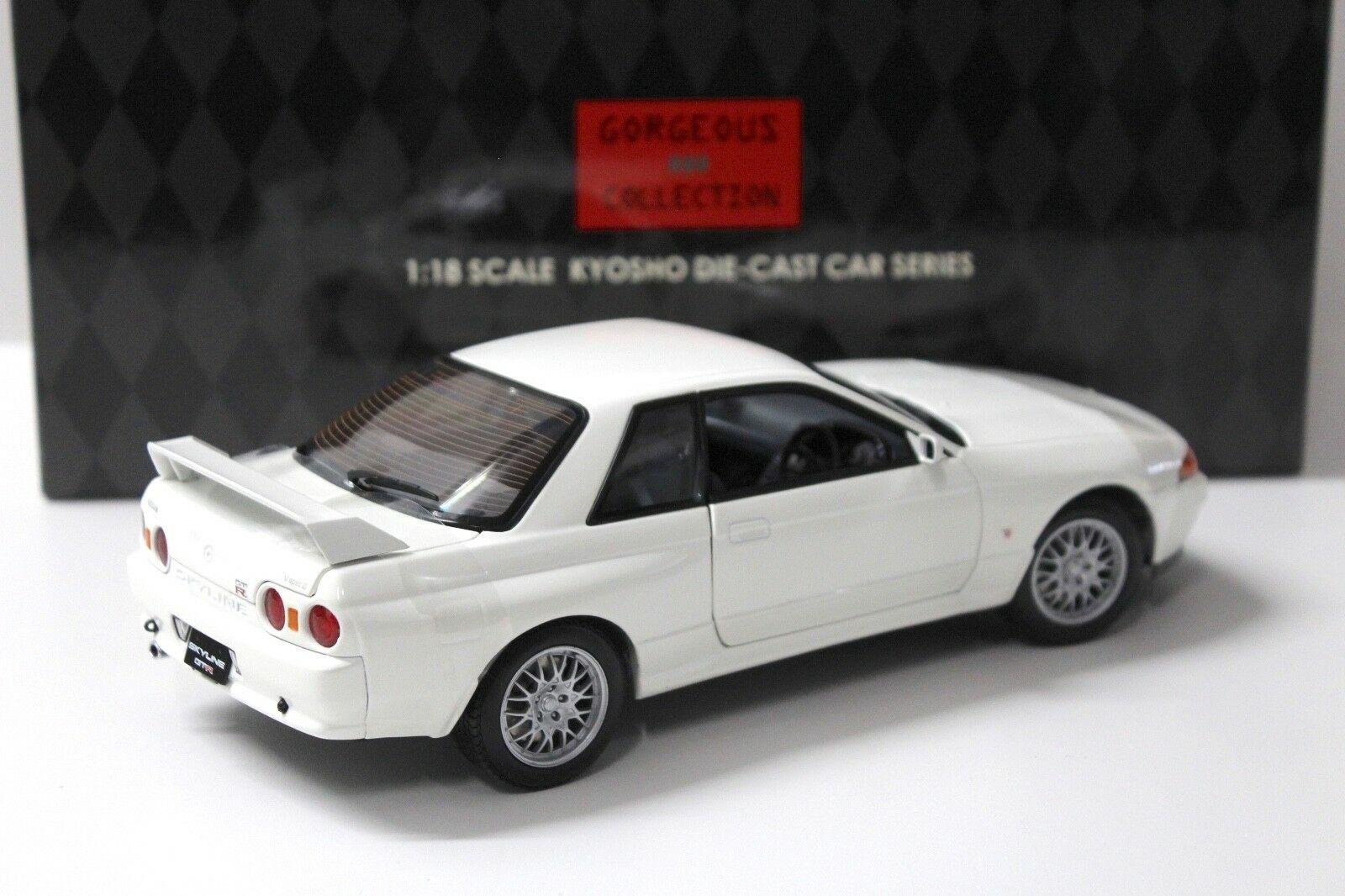 1:18 Kyosho Nissan Skyline GT-R R32 V-SPEC II white