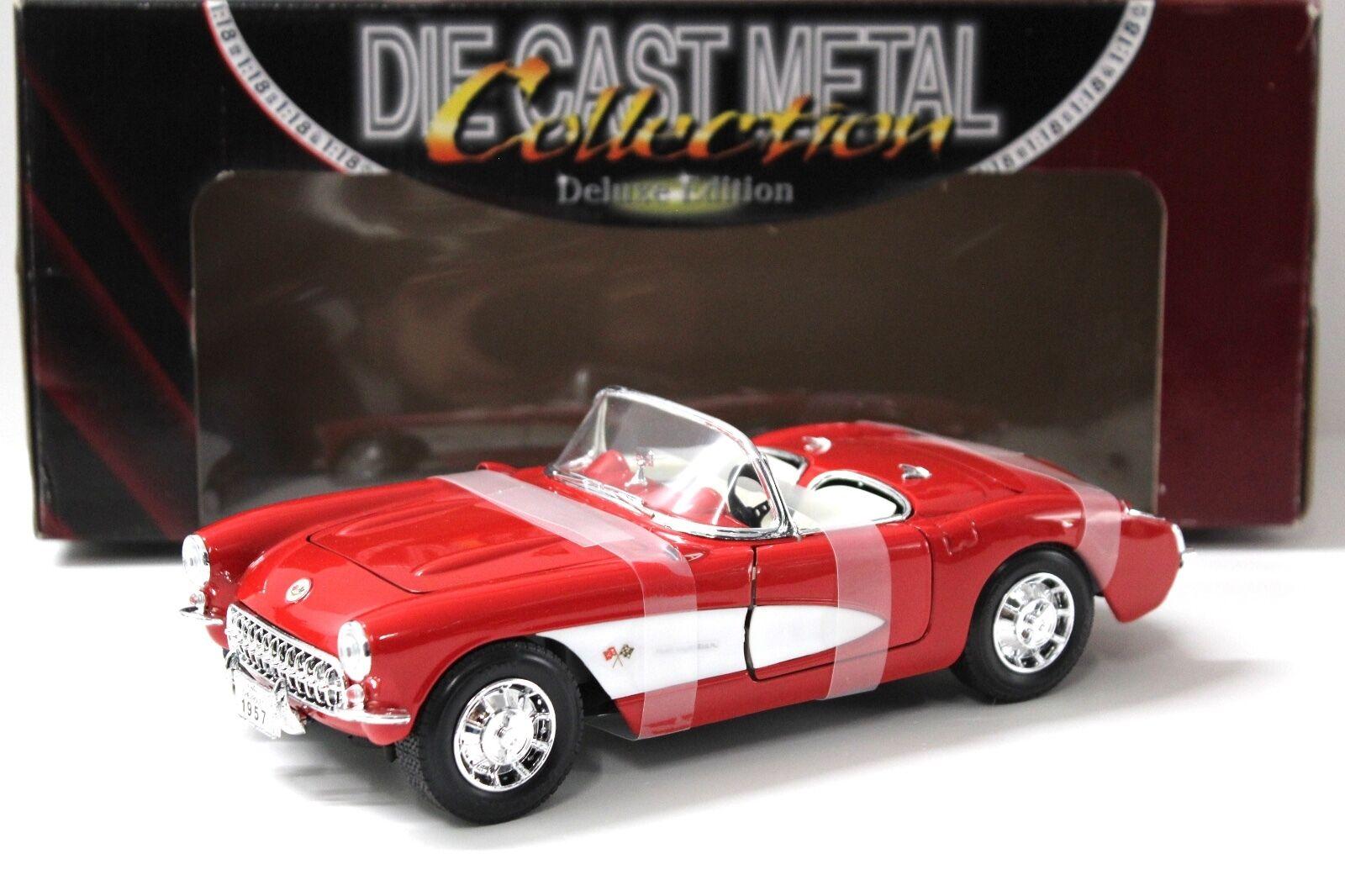 ID 42729 orig.jpg 1:18 Yatming Chevrolet Corvette 1957 red/ white