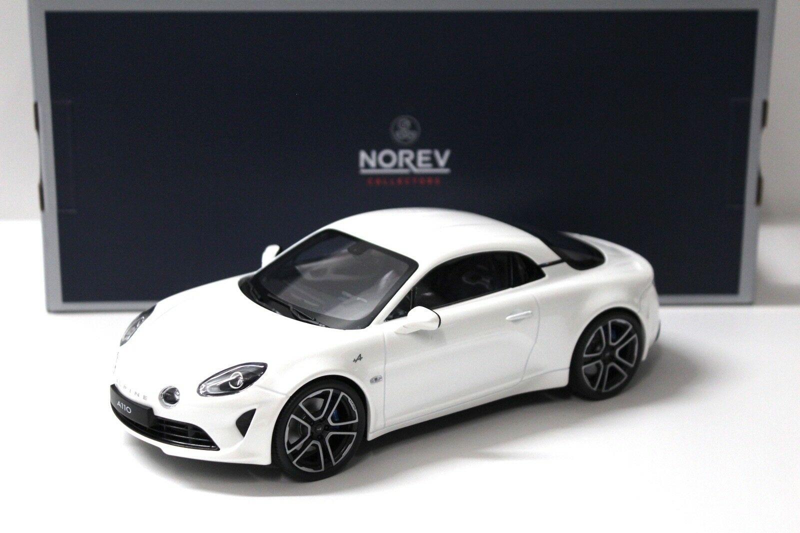 1:18 Norev Alpine A110 PREMIERE EDITION 2017 white