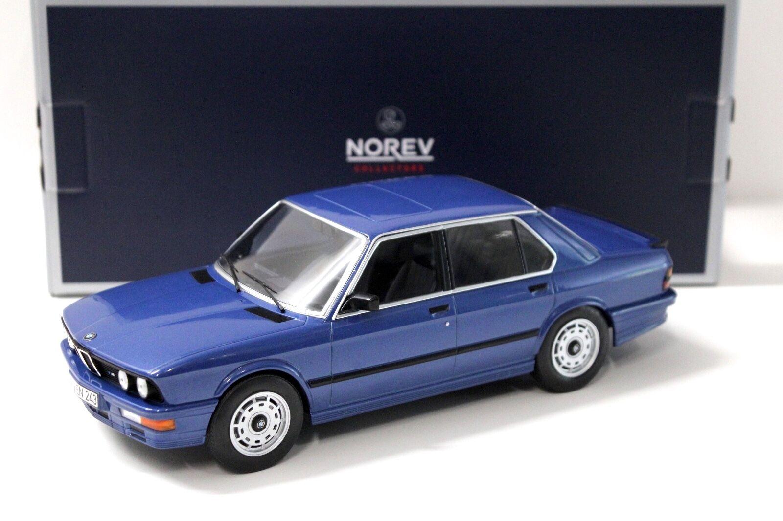 ID 42811 orig.jpg 1:18 Norev BMW M535i E28 Sedan blue 1987