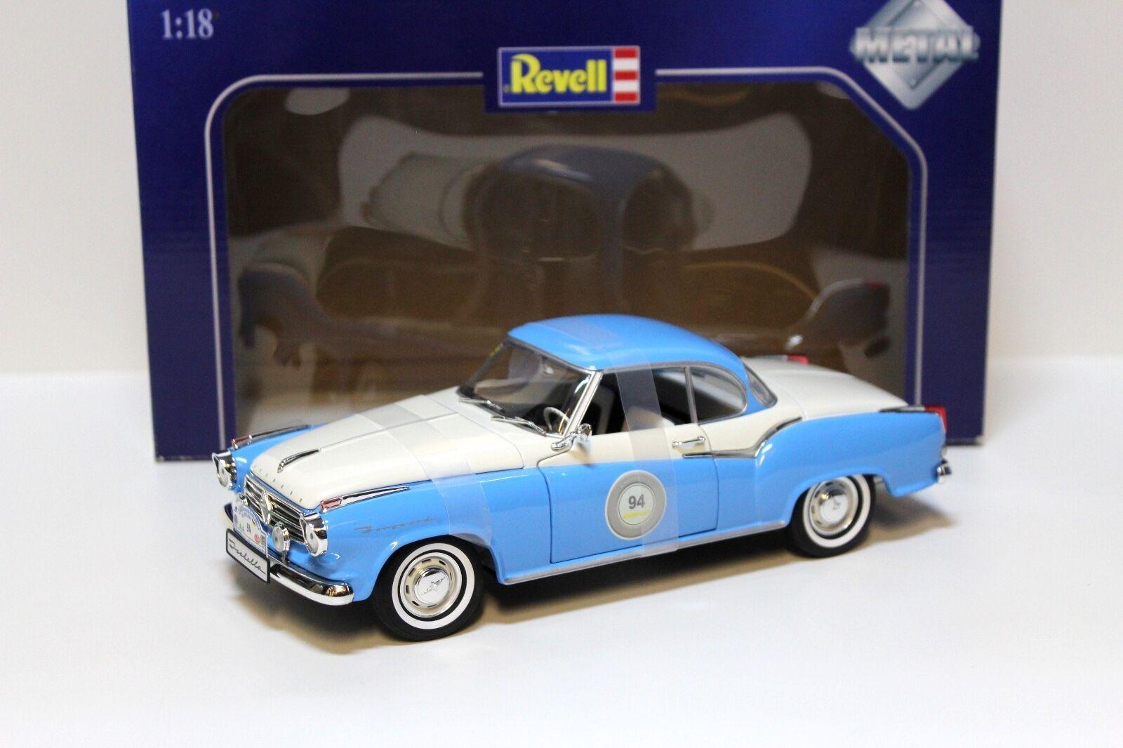 ID 42854 orig 1.jpg 1:18 Revell Borgward Isabella Racing blue/white #94