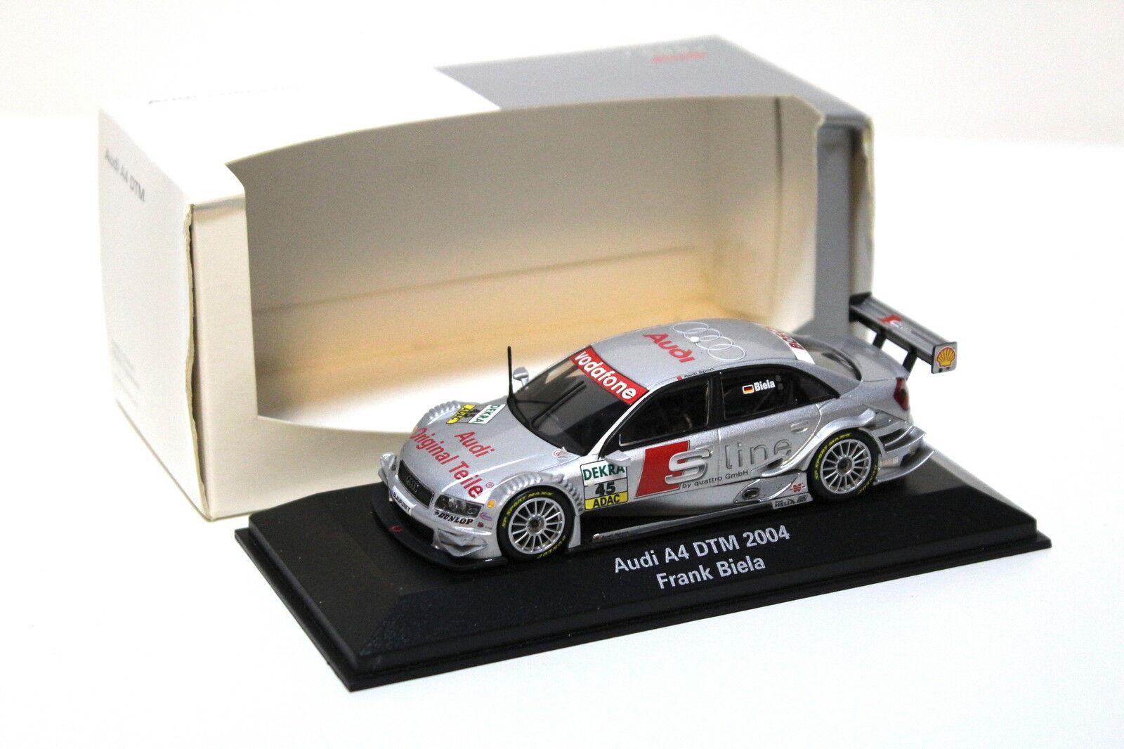 ID 43969 orig 1.jpg 1:43 Minichamps Audi A4 DTM 2004 F.Biela #45 DEALER VERSION
