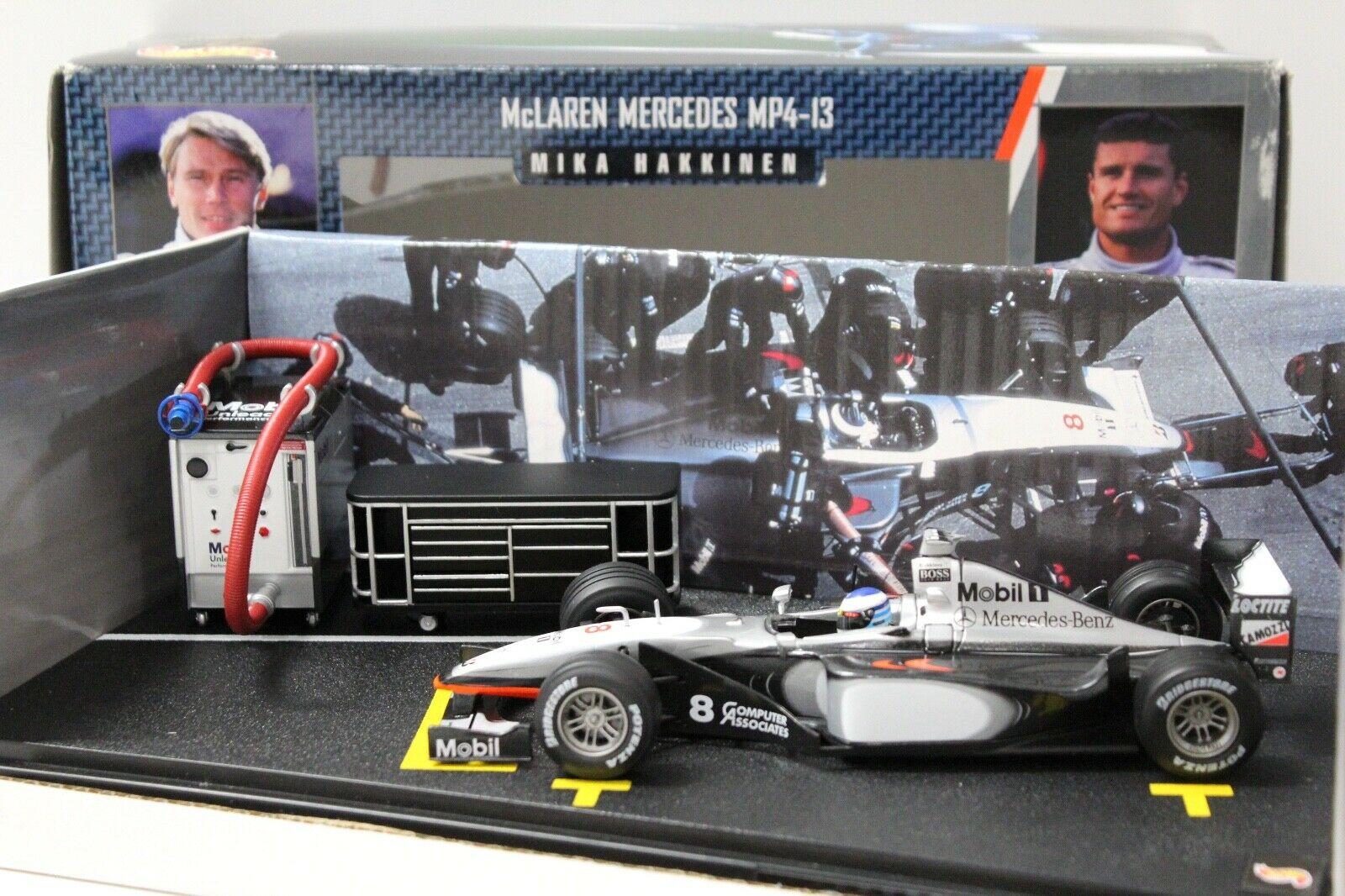 1:24 Hot Wheels McLaren Mercedes MP4-13 Hakkinen #8