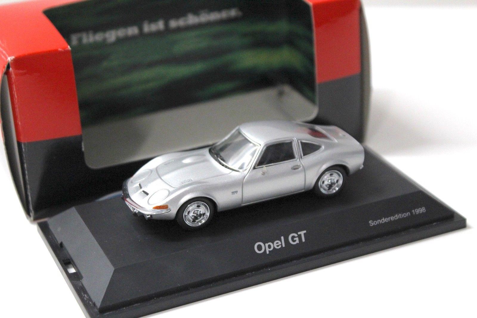 ID 44624 orig 1.jpg 1:43 Schuco Opel GT 1900 Coupe silver