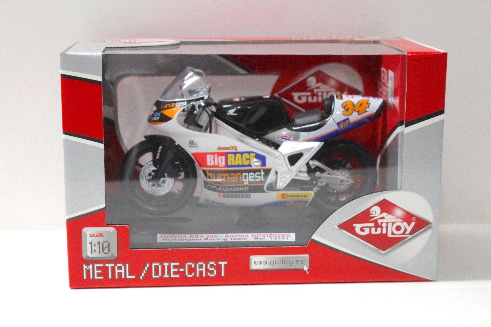 1:10 Guiloy Honda RSV 250 Andrea DOVIZIOSO Humangest
