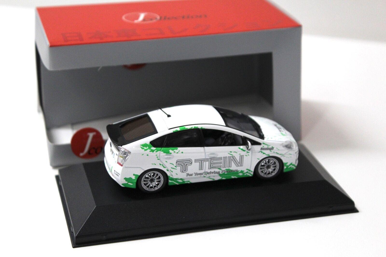 1:43 J-Collection Toyota Prius TEIN VERSION white 2010