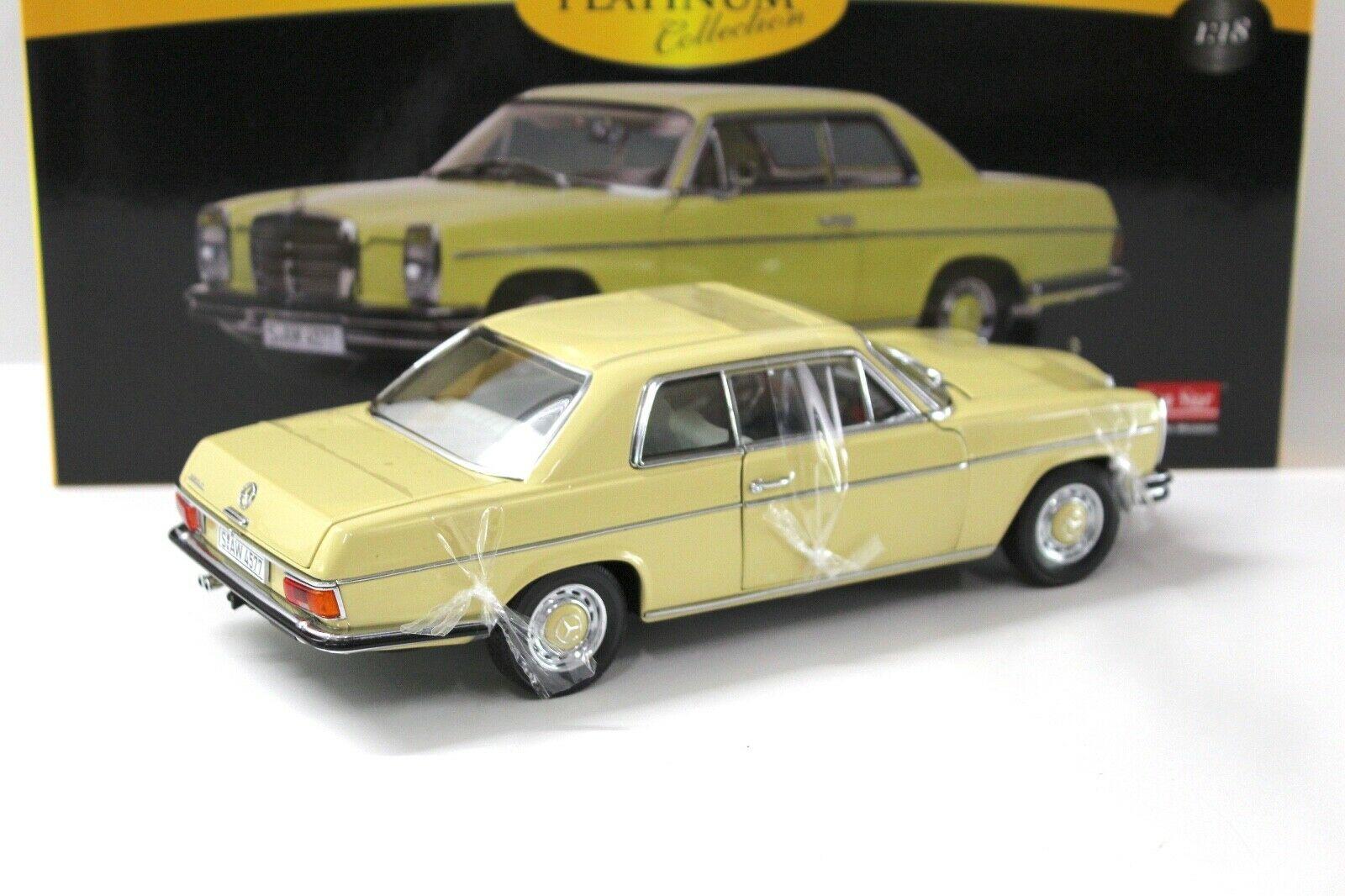 1:18 SunStar Mercedes Strich 8 Coupe 280C ahorn yellow