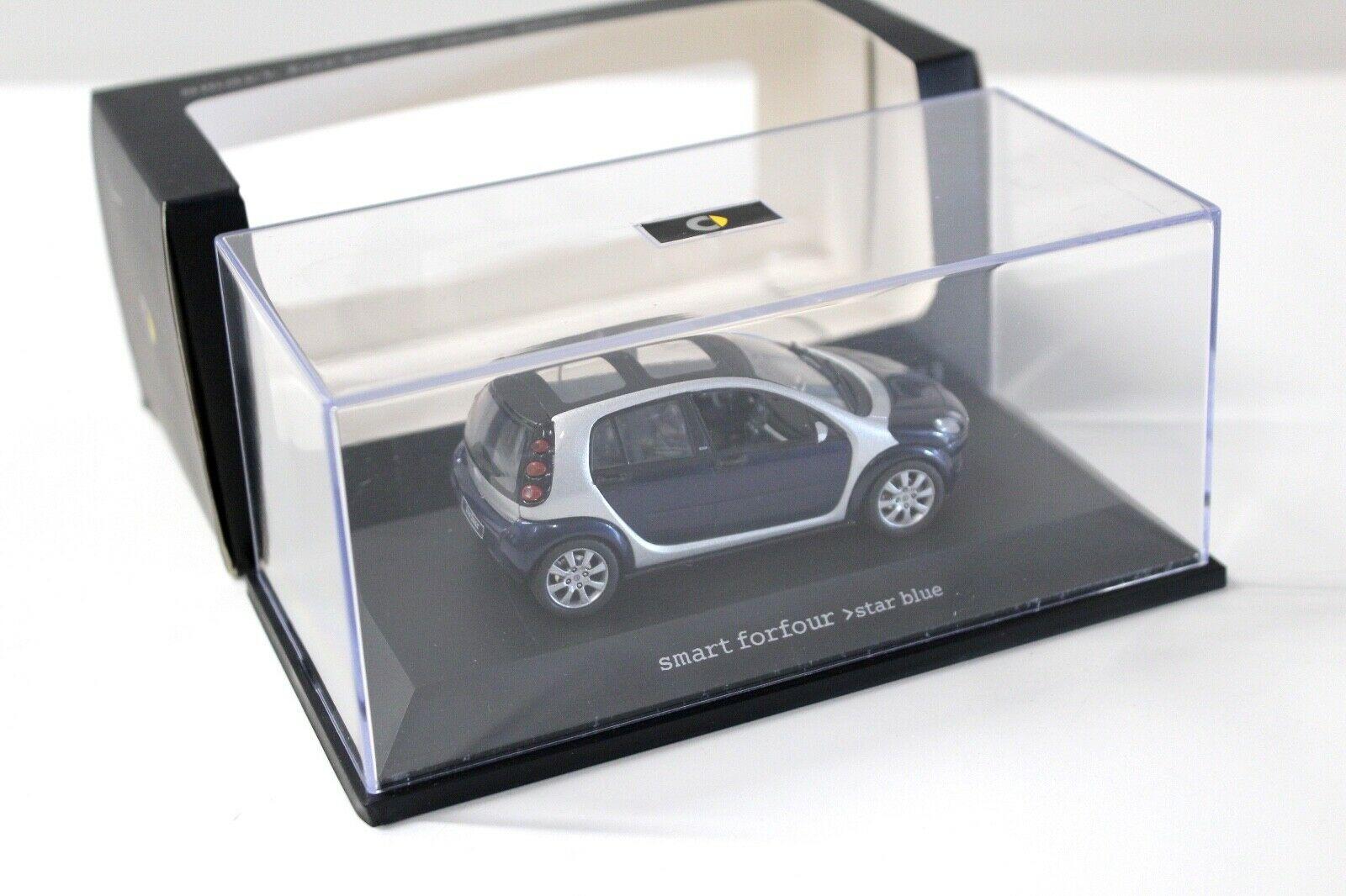 1:43 Schuco Smart Forfour Star blue DEALER VERSION