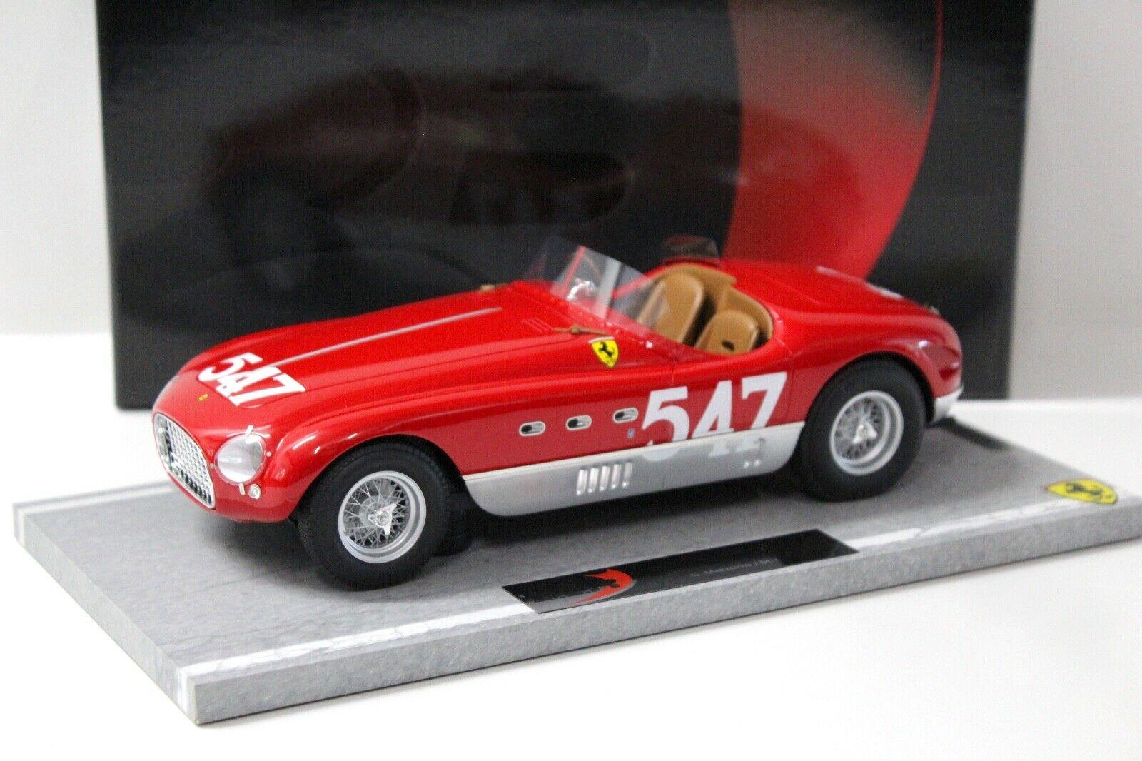 ID 45243 orig 1.jpg 1:18 BBR Ferrari 340 Spider Vignale Mille Miglia #547 red