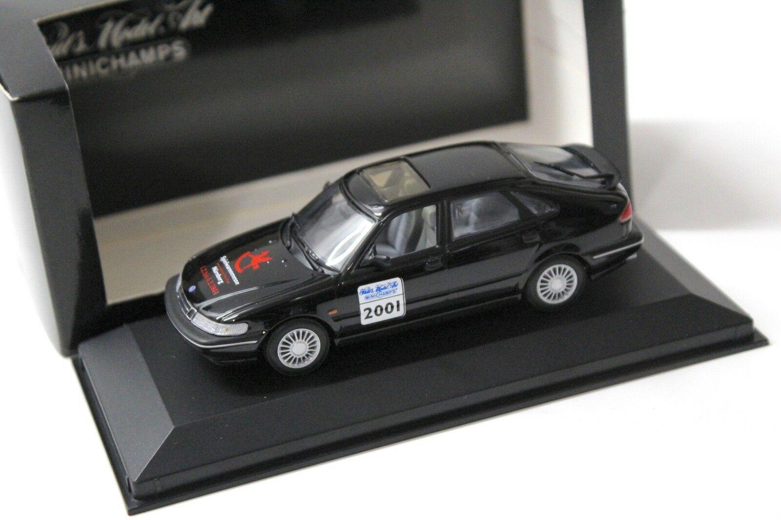 ID 45628 orig.jpg 1:43 Minichamps Saab 900 Saloon "TOY FAIR 2001" black
