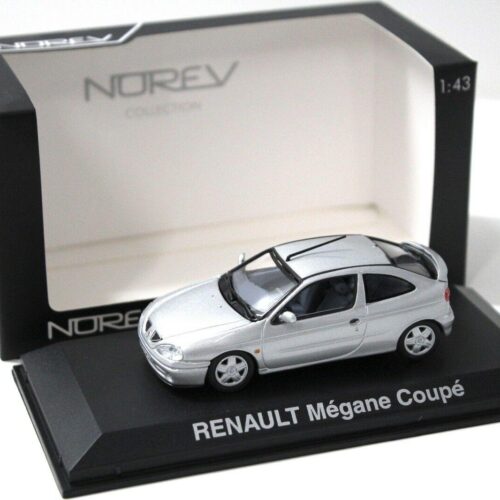 1:43 Norev Renault Megane Coupe 2001 silver