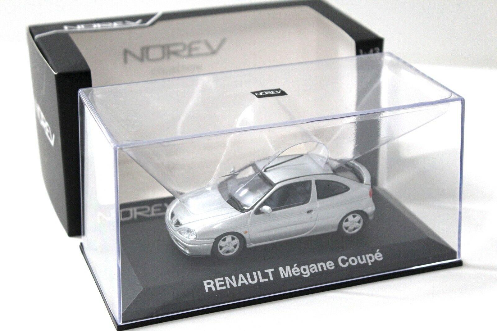 1:43 Norev Renault Megane Coupe 2001 silver