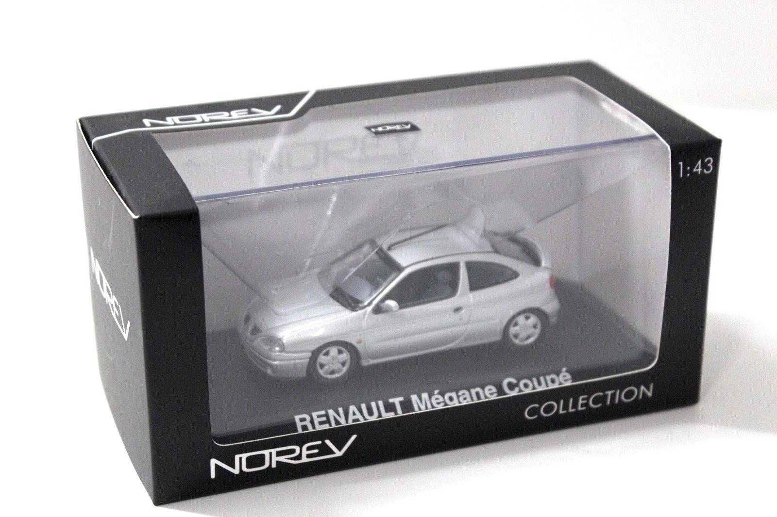 1:43 Norev Renault Megane Coupe 2001 silver