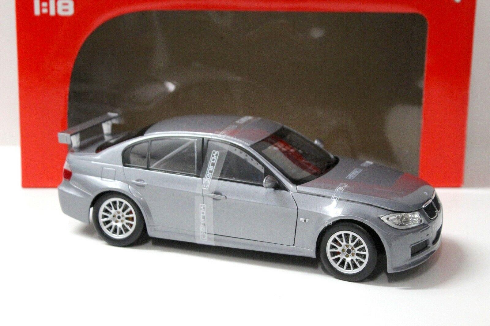 1:18 Guiloy BMW 320si E90 Sedan WTCC Test Car grey
