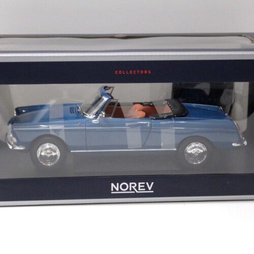 1:18 Norev Peugeot 404 Cabriolet 1967 mendoza blue