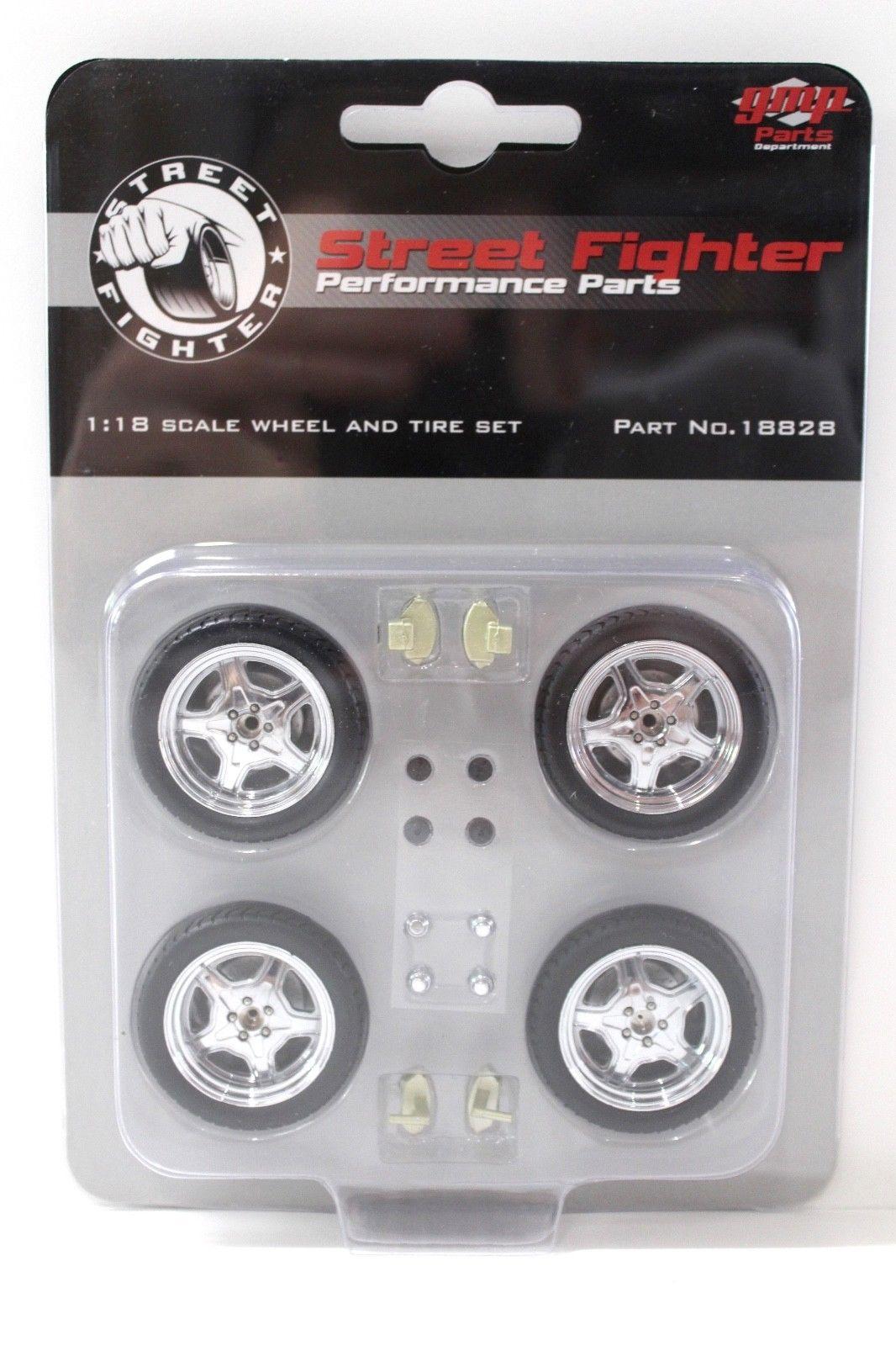 ID 45961 orig.jpg 1:18 GMP Street Fighter Roadrunner Räder Wheel SET 4 pcs.