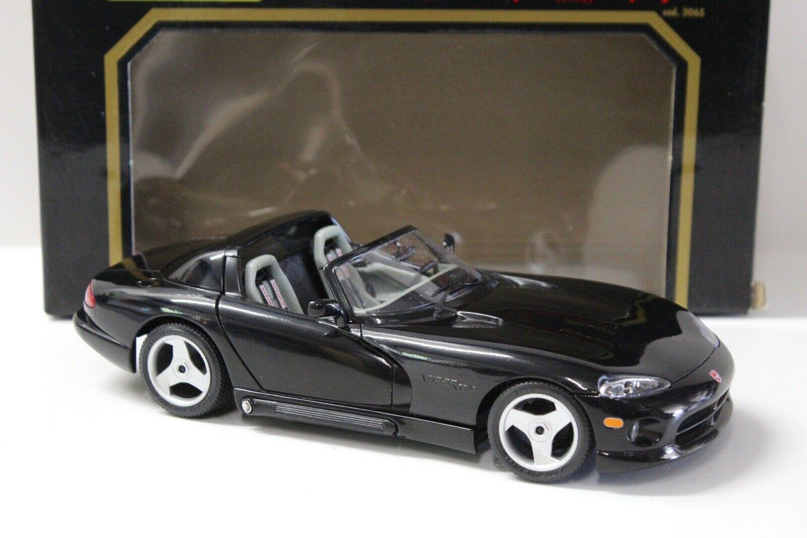 1:18 Bburago Dodge Viper RT/10 Cabrio 1992 black