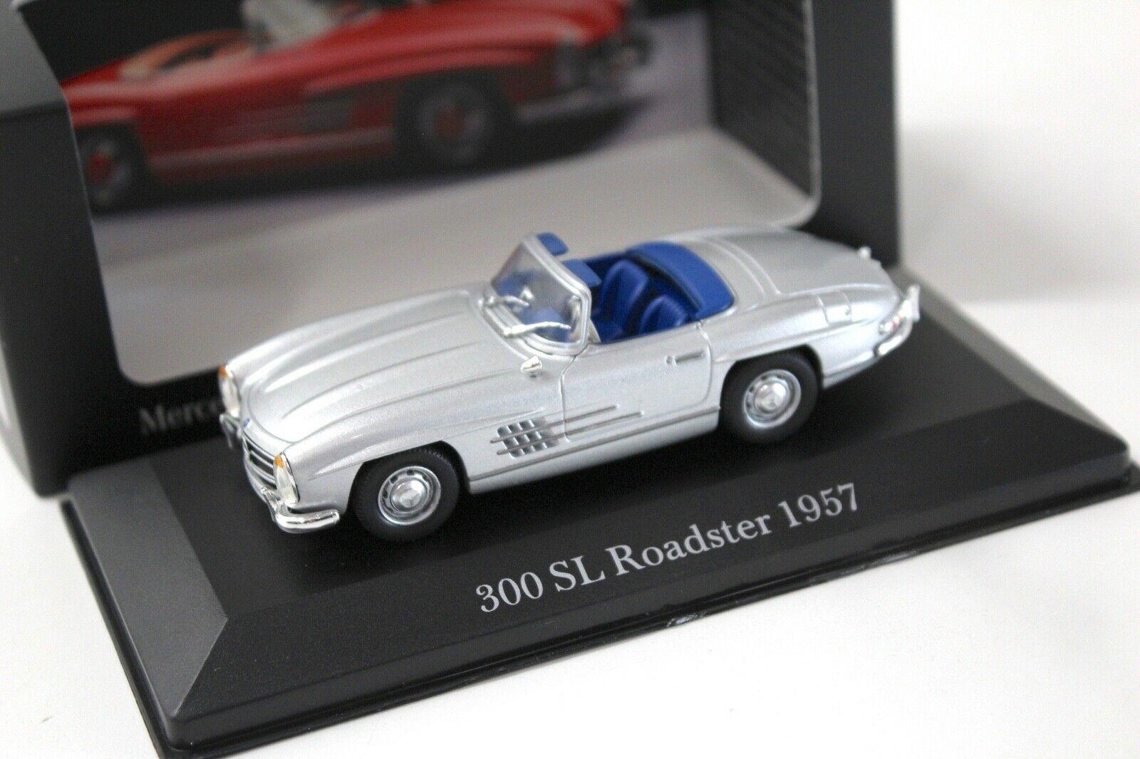 ID 46030 orig.jpg 1:43 Premium Collectibles Mercedes 300SL Roadster silver DEALER VERSION