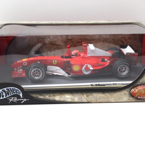 1:18 Hot Wheels F1 Ferrari F2004 SAKHIR/BAHRAIN M.Schumacher After Race