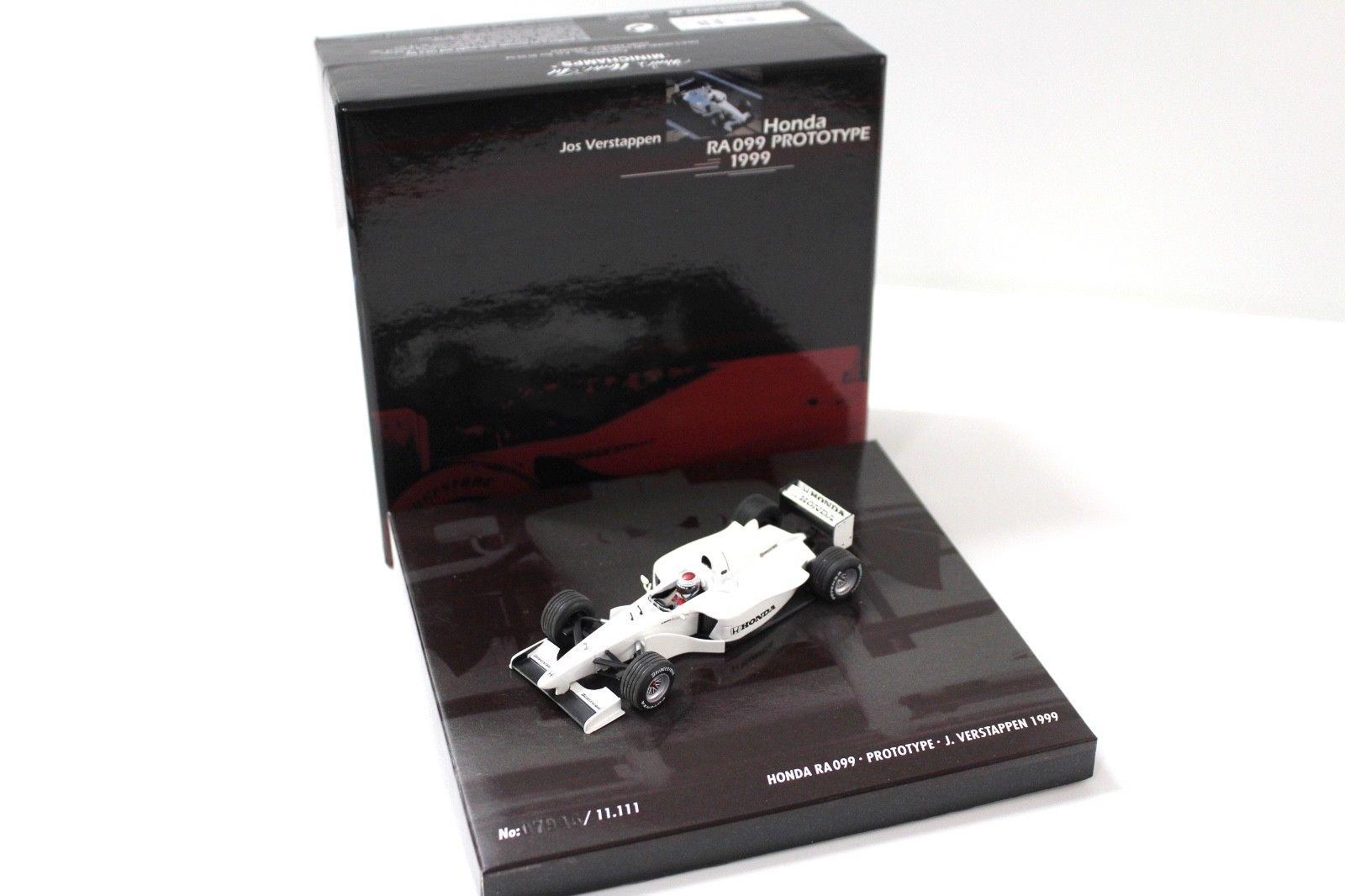 ID 46556 orig 1.jpg 1:43 Minichamps Honda RA 099 PROTOTYPE 1999 white