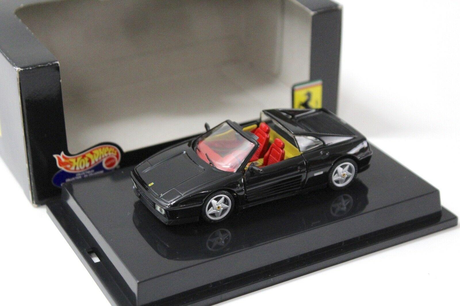 1:43 Hot Wheels Ferrari 348 TS black