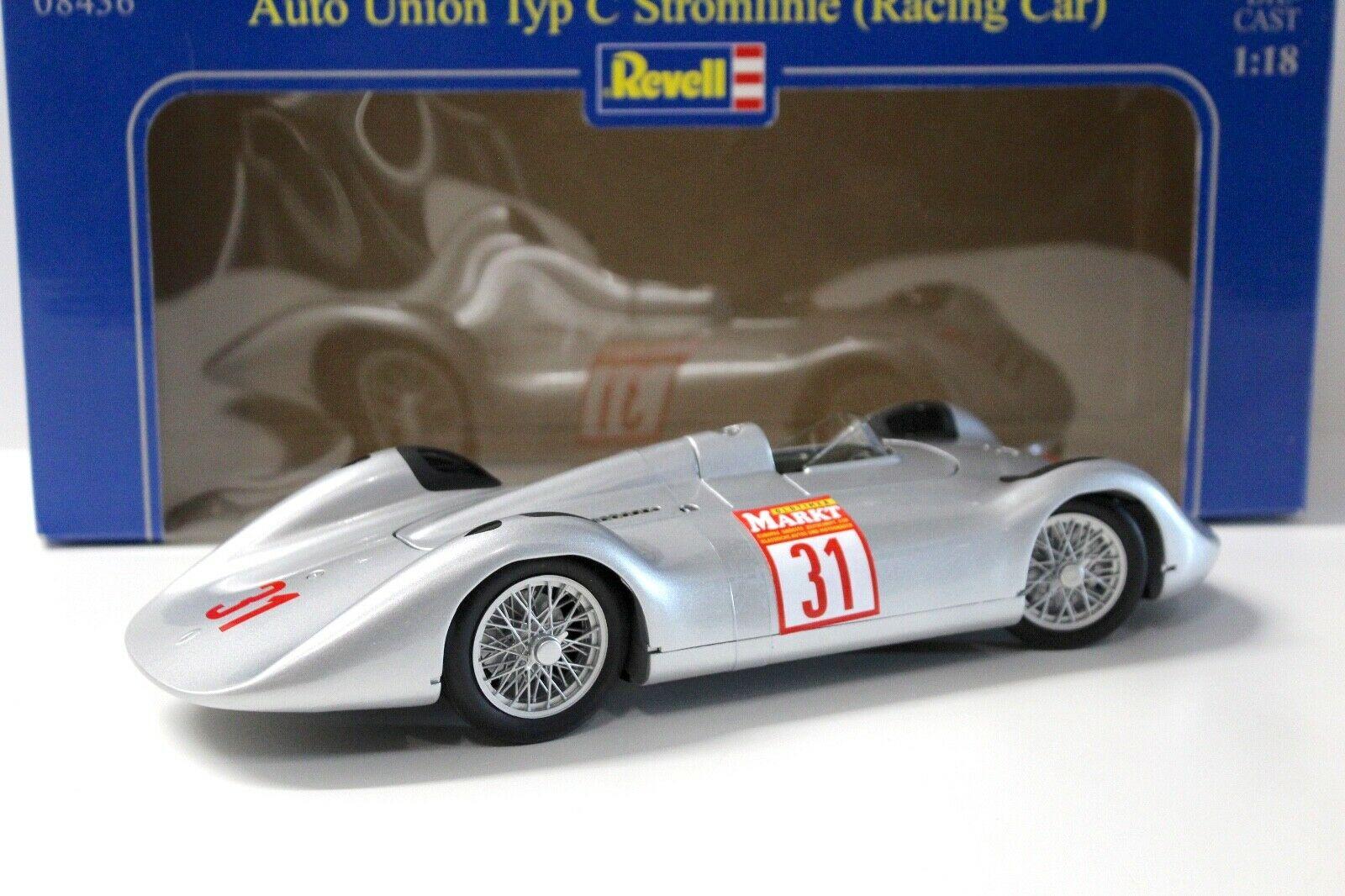1:18 Revell Auto Union Typ C Stromlinie #31 Oldtimer Markt silver