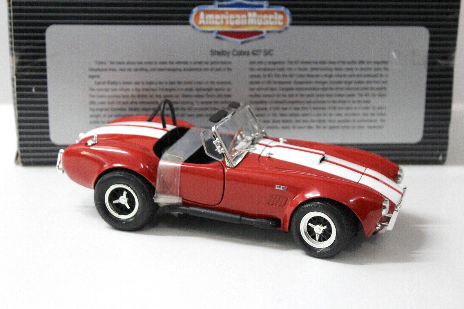 1:18 ERTL Shelby Cobra 427 S/C red
