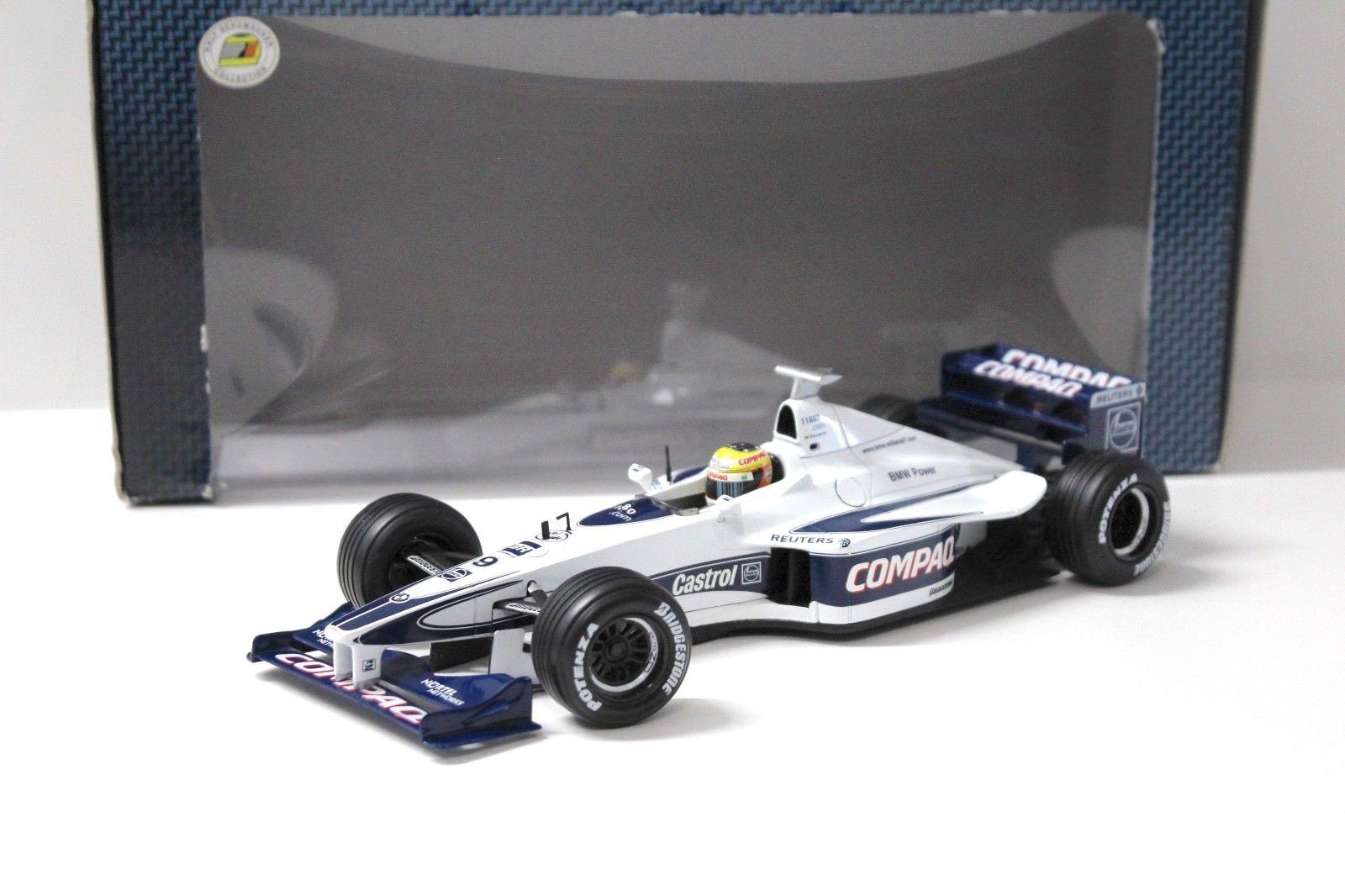 ID 46845 orig.jpg 1:18 Hot Wheels BMW Williams F1 FW22 LAUNCH R.Schumacher boxed