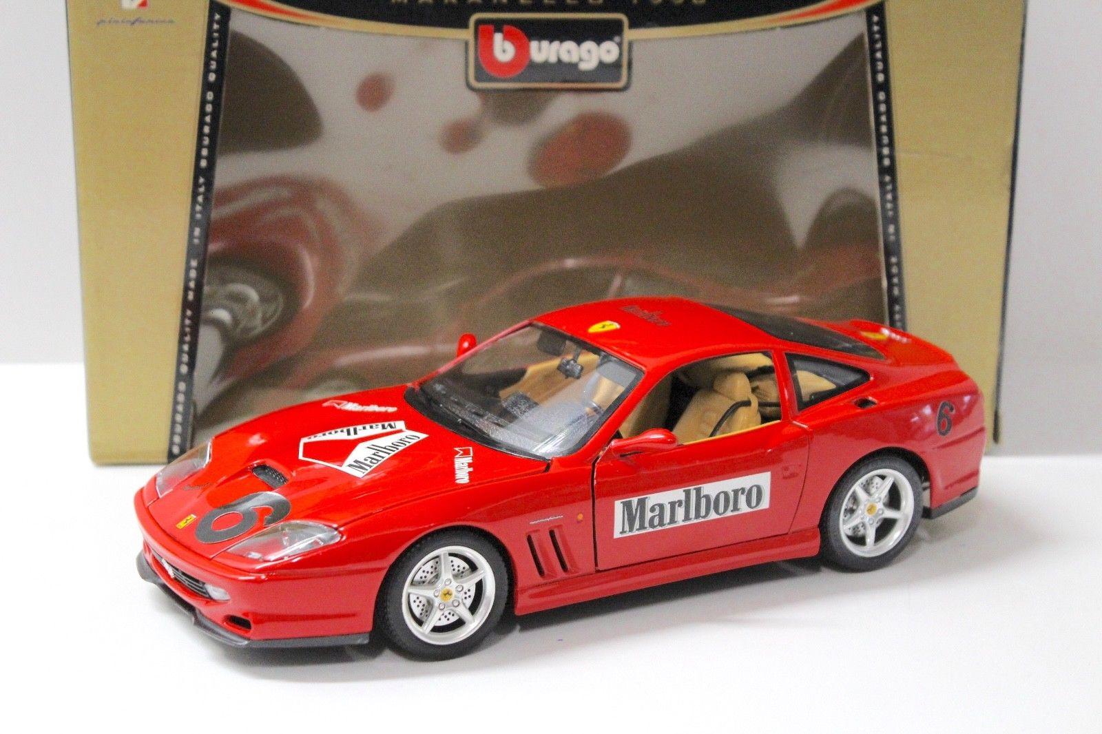 ID 47008 orig.jpg 1:18 Bburago Ferrari 550 Maranello "MARLBORO" red #6