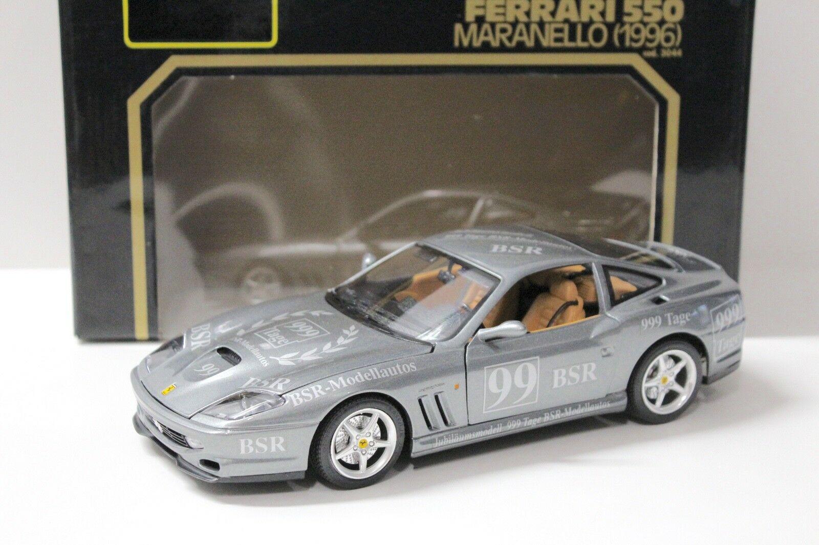 ID 47012 orig.jpg 1:18 Bburago Ferrari 550 Maranello "BSR" #99 grey