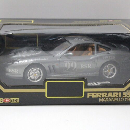 1:18 Bburago Ferrari 550 Maranello "BSR" #99 grey