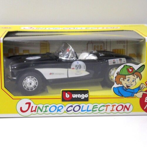 1:18 Bburago Junior Chevrolet Corvette 1957 black #59