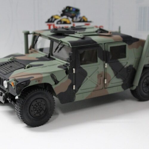 1:18 Exoto 1995 AM General Hummer Humvee Thunder Trac Military Command Car