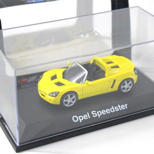 1:43 Dickie Schuco Opel Speedster yellow - Image 3