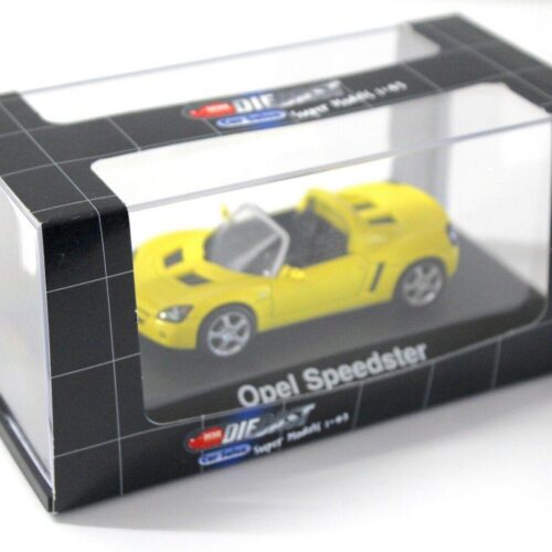 1:43 Dickie Schuco Opel Speedster yellow - Image 4