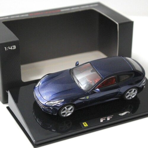 1:43 Hot Wheels Elite Ferrari FF dark blue