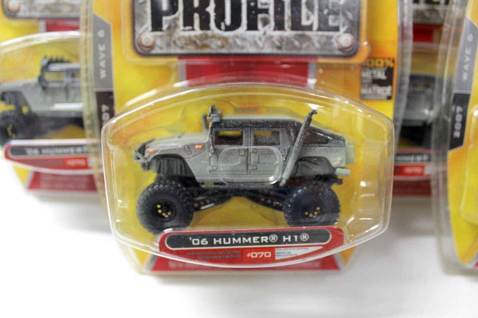1:64 JADA Toys Hummer H1 MUDDY grey 5 pcs. SET