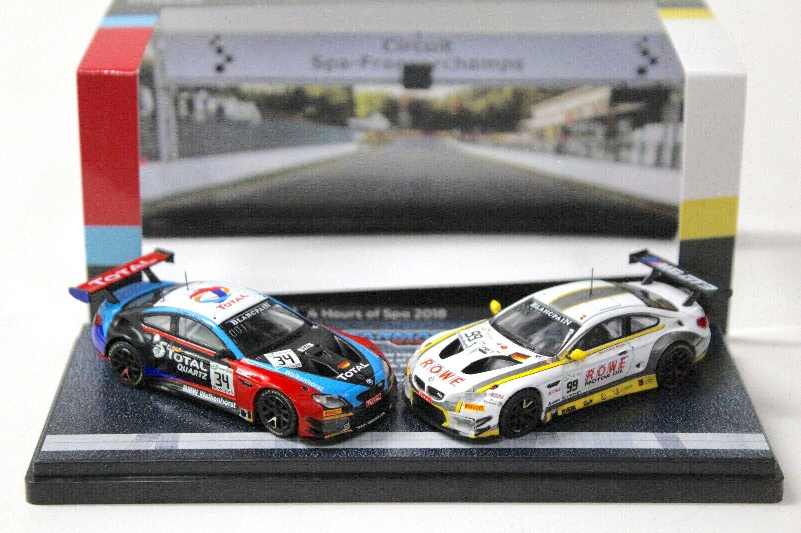 ID 47503 orig.jpg 1:64 Tarmac BMW M6 GT3 SET 24h of SPA 2018 Limited SET
