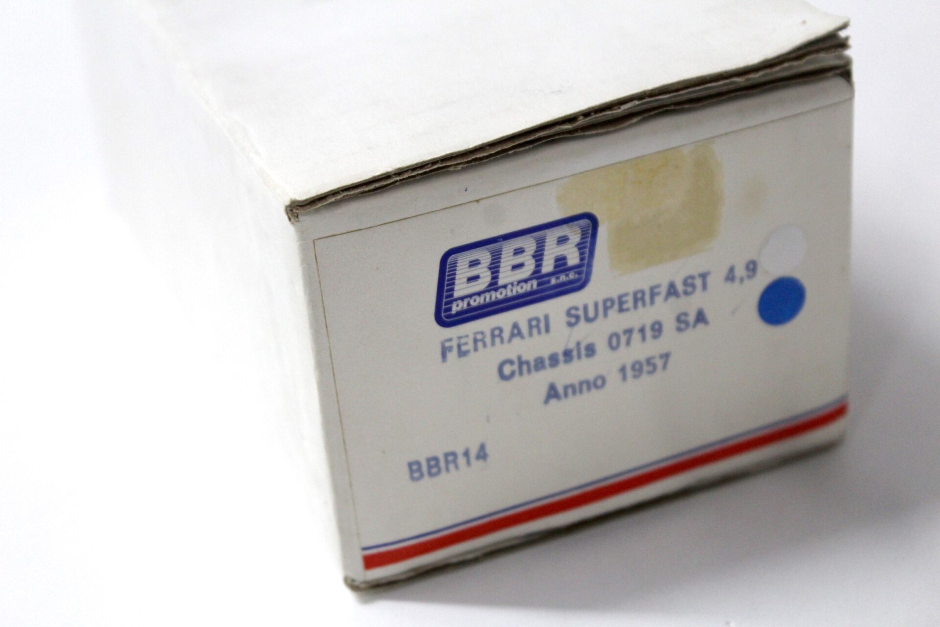 1:43 BBR Ferrari Superfast 4,9 Chassis 0719 SA Anno 1957 blue