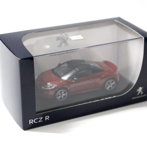 1:43 Norev Peugeot RCZ R Coupe red/black DEALER VERSION - Image 3