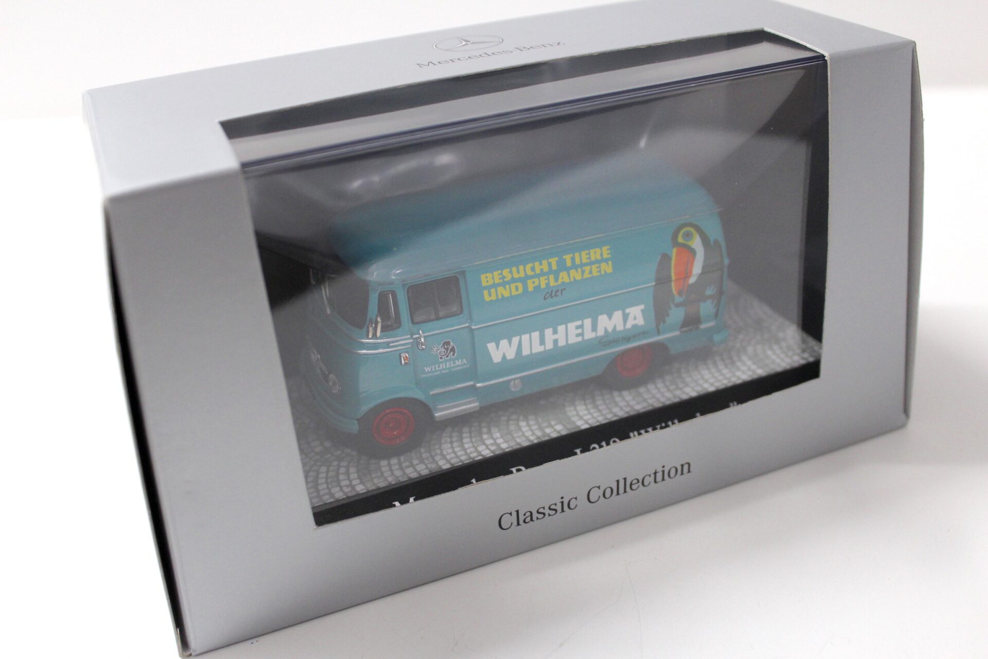 1:43 Premium ClassiXXs Mercedes L319 Kasten "Wilhelma Stuttgart" DEALER VERSION