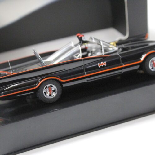 1:43 Hot Wheels Elite 1966 DC TV Series Batmobile BATMAN black