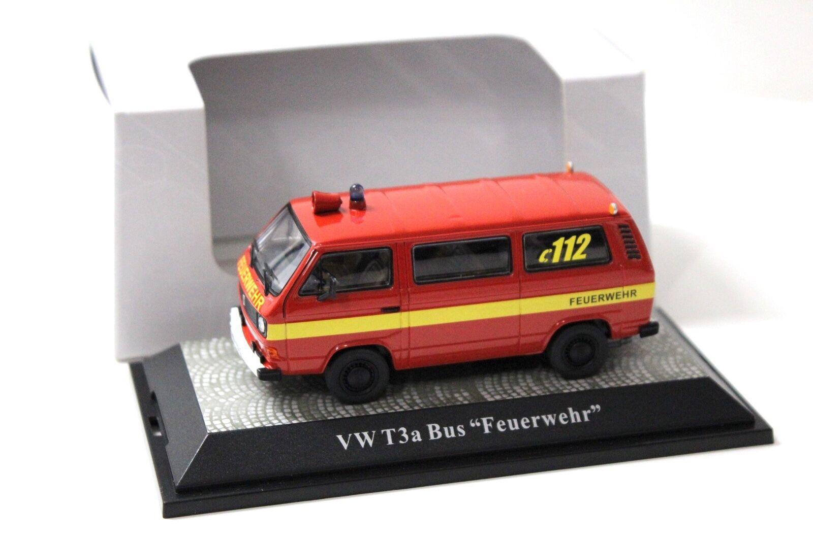 ID 48098 orig 1.jpg 1:43 Premium ClassiXXs VW T3a Bus Feuerwehr red