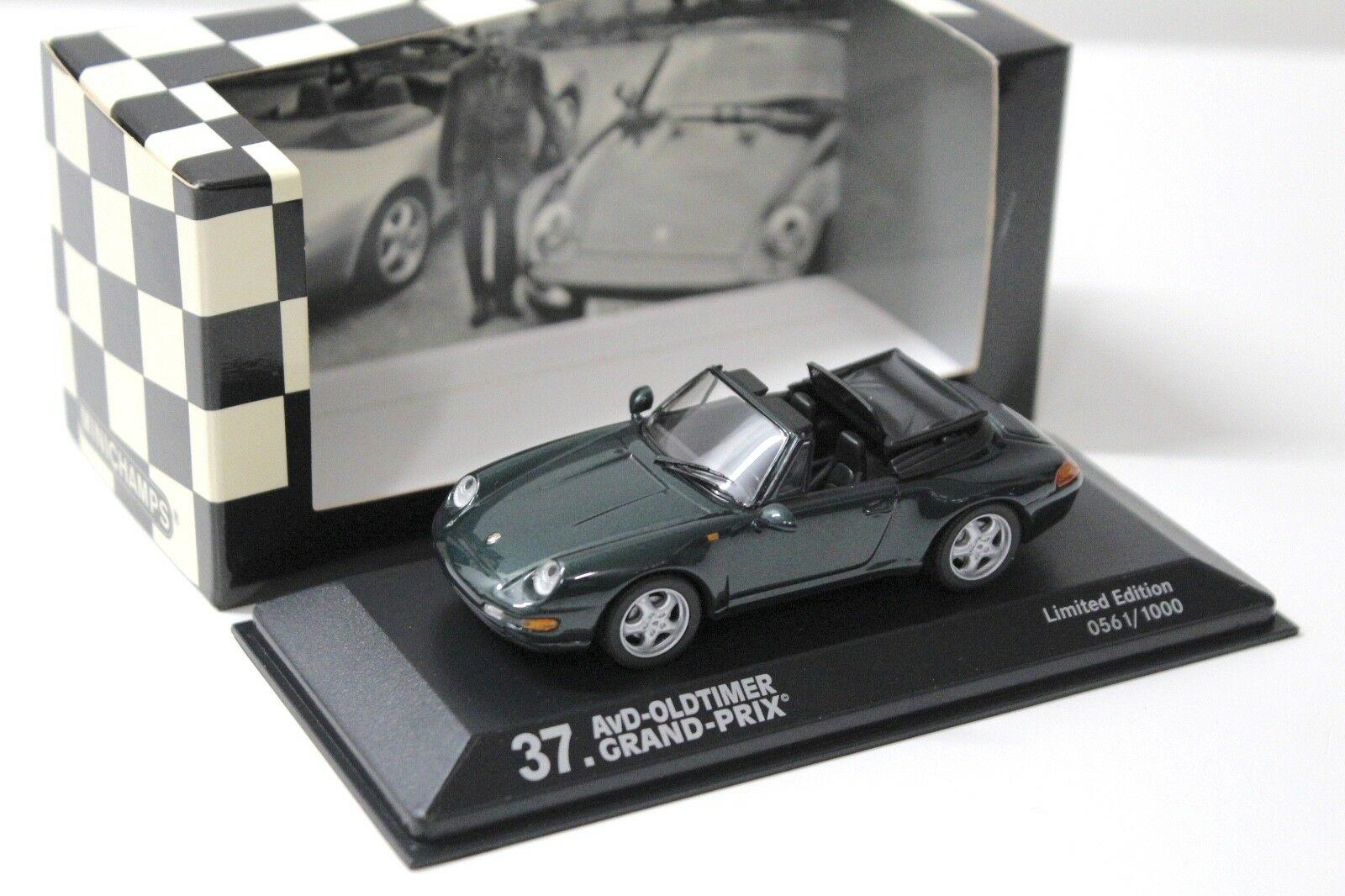 ID 48144 orig 1.jpg 1:43 Minichamps Porsche 911 (993) Carrera Cabriolet green 37. AVD GP
